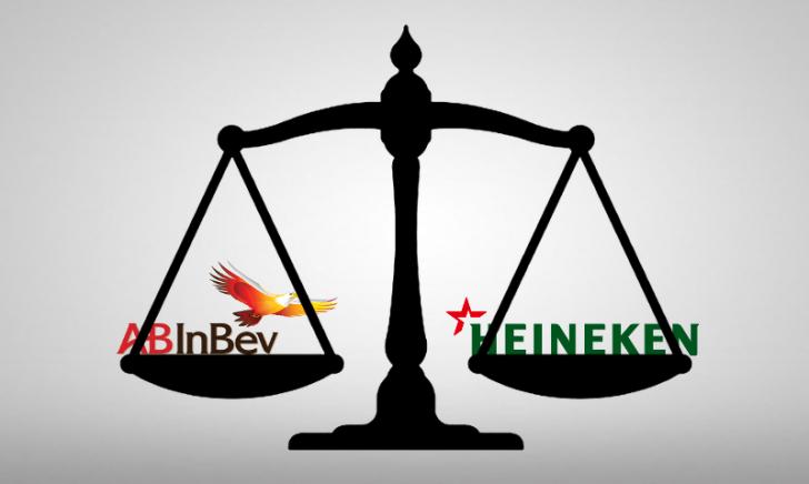 Rechtszaak AB InBev en Heineken 